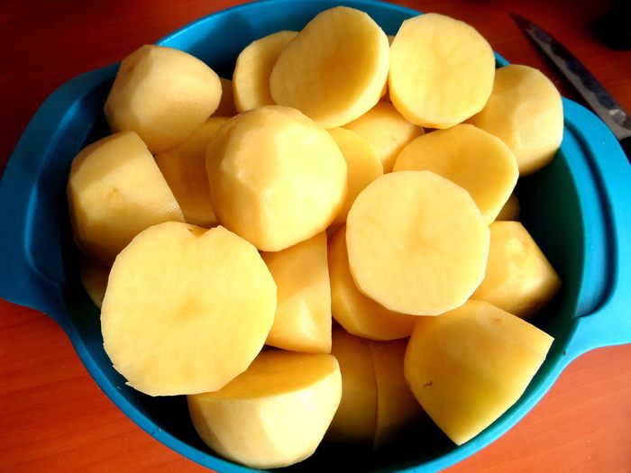 Курица с морковью и картофелем