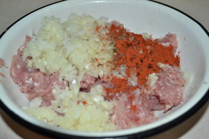 Пызы с мясом