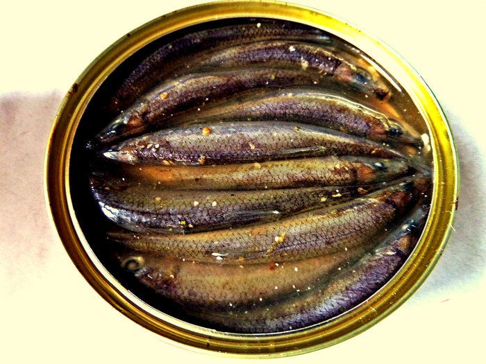 Бутерброд &amp;quot;Килька, картошка, киви&amp;quot;