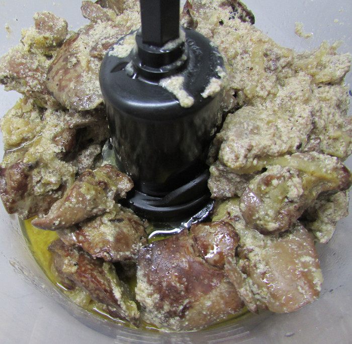 Паштет из куриной печени с коньяком и гранатовым желе