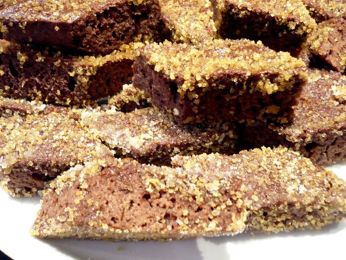 Пряное пирожное с карамельной корочкой «Чай с молоком»