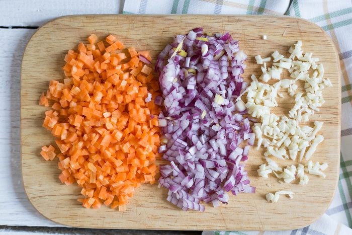 Томатный суп с кускусом