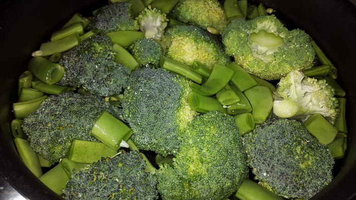 Зеленый микс с кускусом