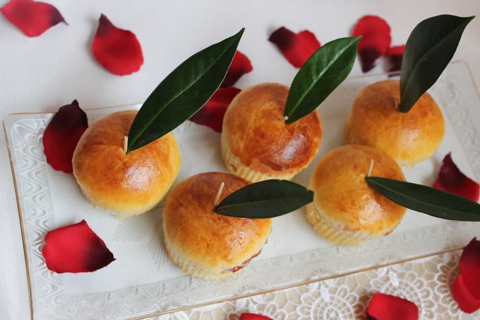 Булочки с начинкой &amp;quot;Наливные яблочки&amp;quot;