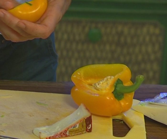 Салат из фенхеля и граната