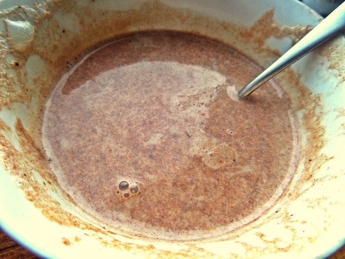 &amp;quot;Ленивый&amp;quot; горячий шоколад с мускатным орехом