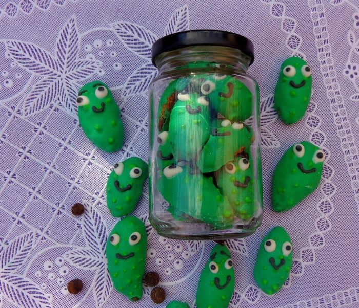 Корнишоны консервированные (сладкая шалость)