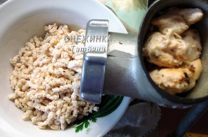 Паштет куриный с черникой