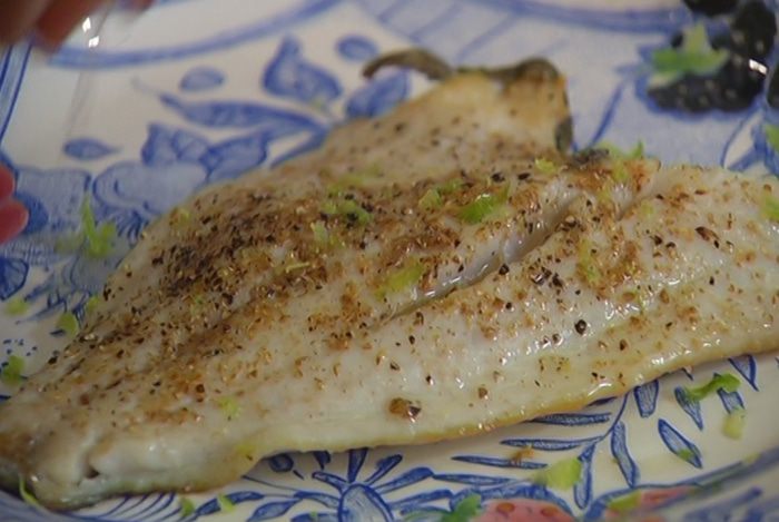 Такос с рыбой и грейпфрутовым соусом 