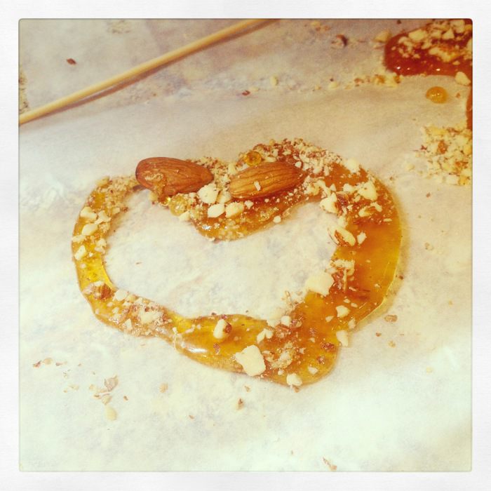 Миндальный тарт с лимонной начинкой