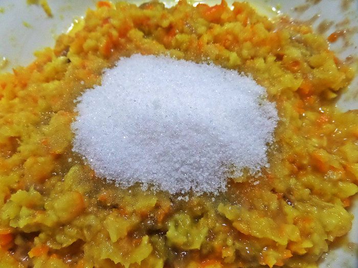 Маффины с апельсином и бананом