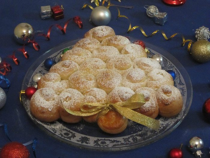 Булочки ванильные &amp;quot;Елочка&amp;quot;