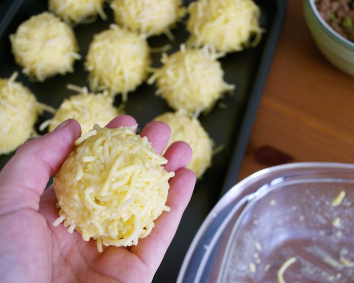 Колобки из спагетти (arancini di spaghetti)