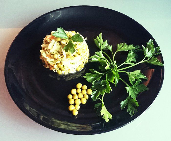 Салат &amp;quot;Весна&amp;quot; (постное блюдо)