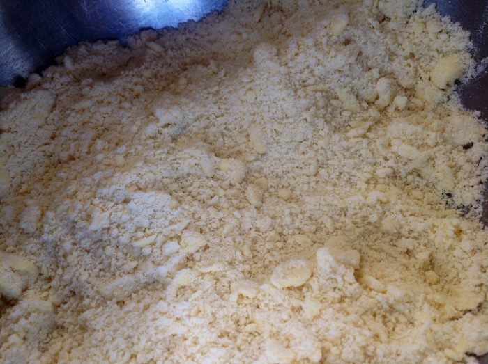 Яблочно-луковая галета