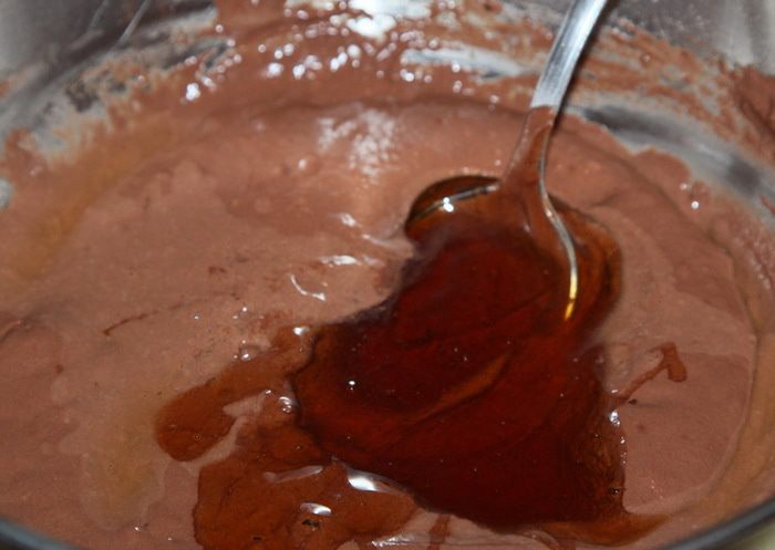 Шоколадные оладьи (постное меню)