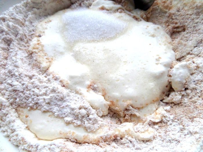 Орехово-гречневый хлеб-кекс