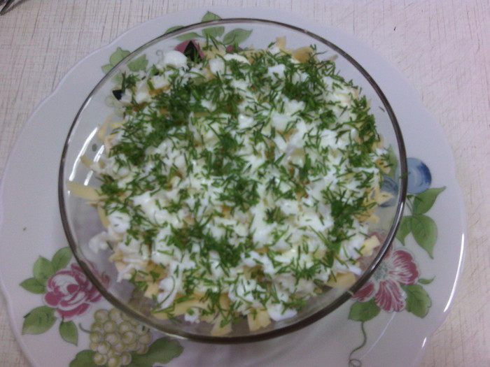 Салат &amp;quot;Орхидея&amp;quot; с морковкой по-корейски