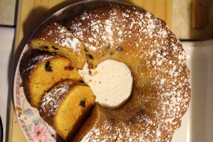 Лимонный кекс с клюквой &amp;quot;Вдохновение&amp;quot;