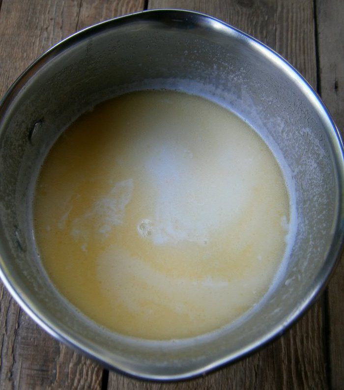 Белый хлеб на молоке