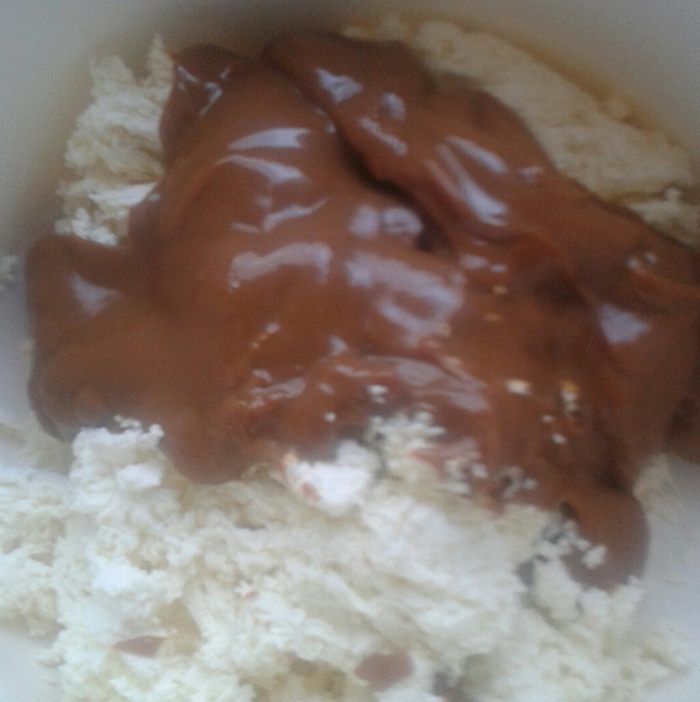 Творожная пасха с вареной сгущенкой