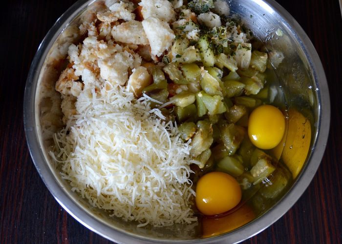Пицца из баклажанов 