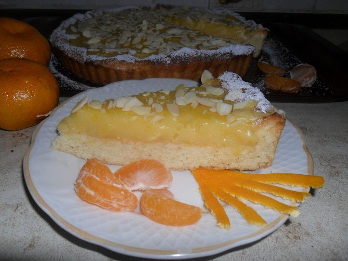 Мандариновый тарт