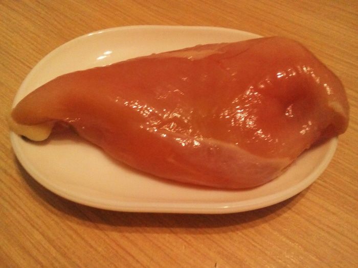 Салат с соусом из авокадо