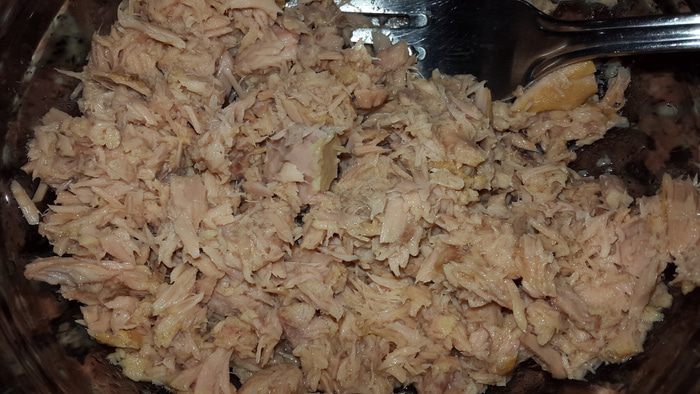 Котлеты с тунцом и рисом