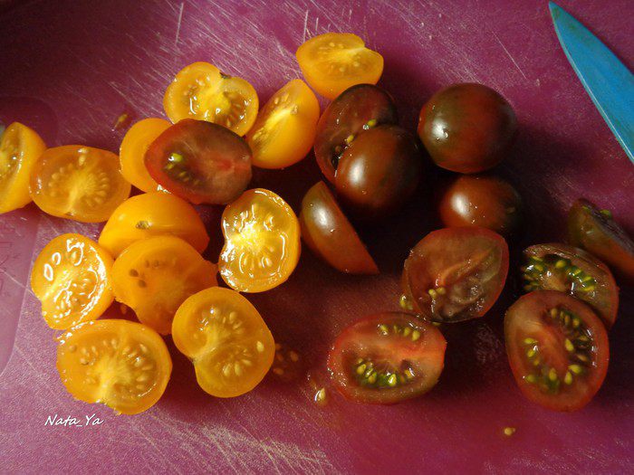 Итальянский салат панцанелла с необычной заправкой