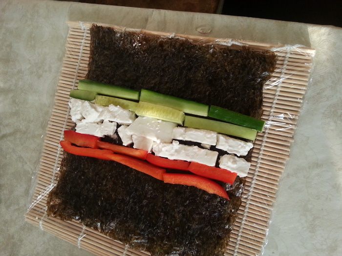 Роллы &amp;quot;Разбитое сердце самурая&amp;quot; + легкий способ варки риса