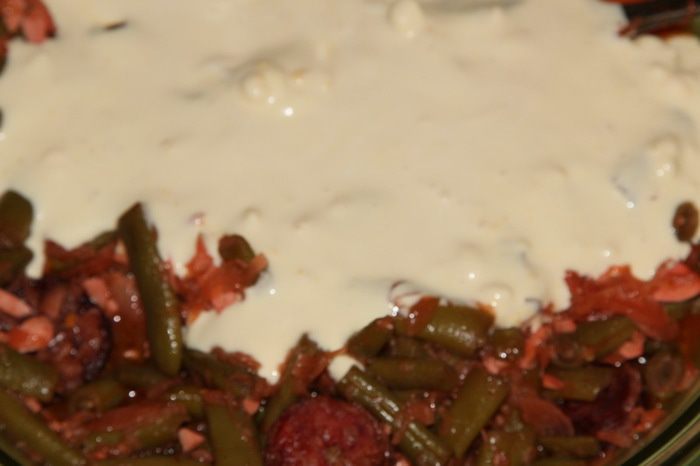 Паприкаш со стручковой фасолью
