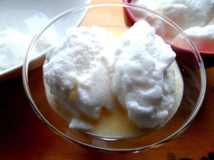 Суп-крем со снежками (Lumepallisupp)