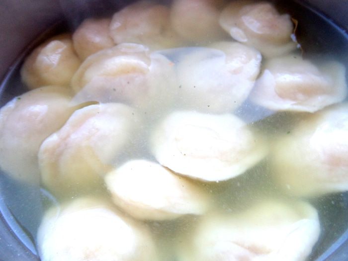 Вареники с картошкой (постные)