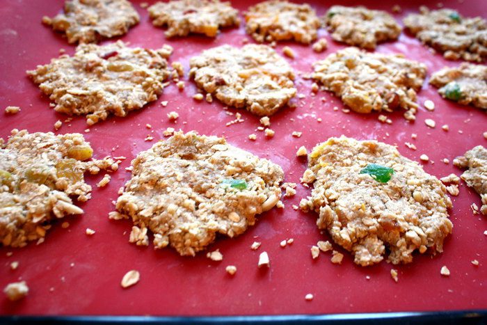 Орехово-овсяное печенье (а-ля гранола)