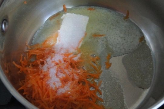 Манная каша с морковью