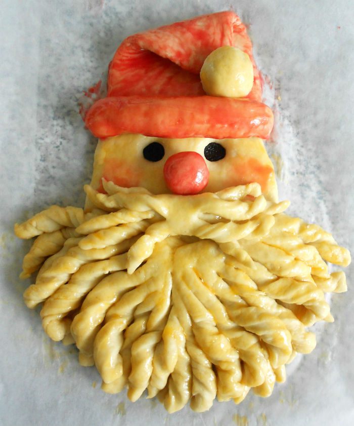 Хлеб &amp;quot;Золотой Дед Мороз&amp;quot;