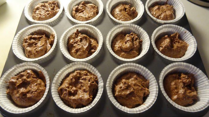 Шоколадные маффины &amp;quot;Паучки&amp;quot;