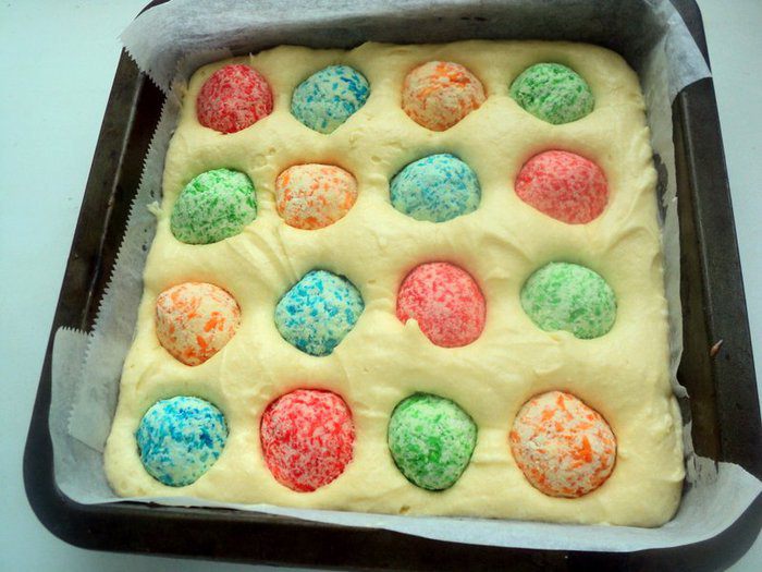 Пляцок пасхальный «Писанки»