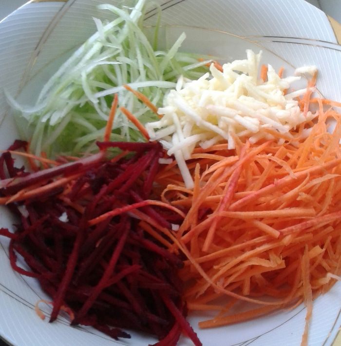 Постный салат &amp;quot;Похрустим&amp;quot;