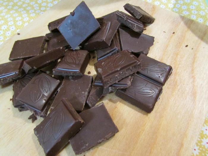 Трюфель с авокадо и арахисовой пастой