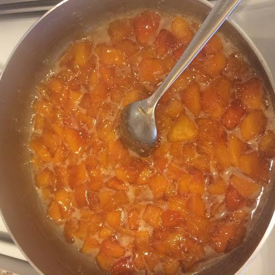 Джем из персиков и нектаринов