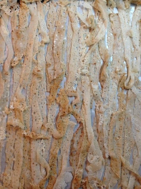 Локшины (старинное белорусское блюдо из крахмальных блинчиков)