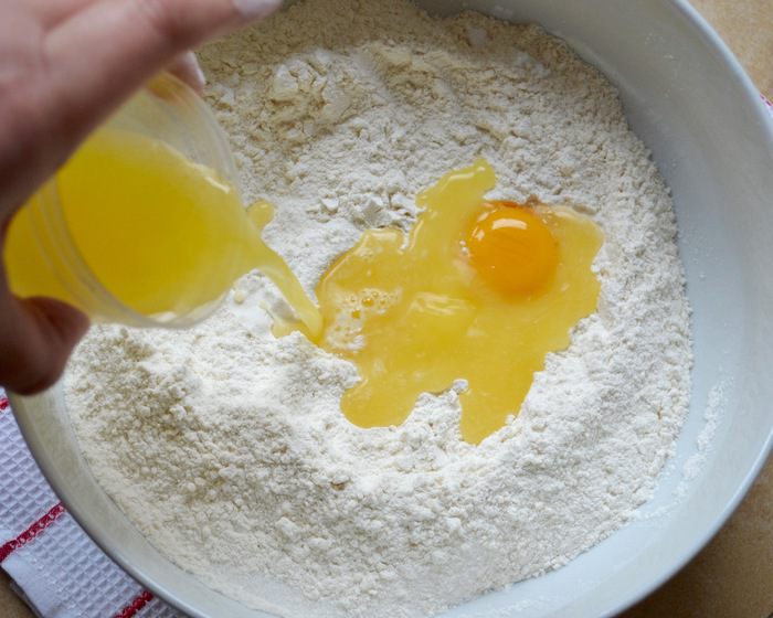 Апельсиновые булочки с кокосом 