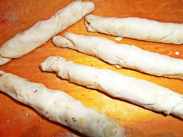 Сливочные булочки с маком (на маскарпоне)