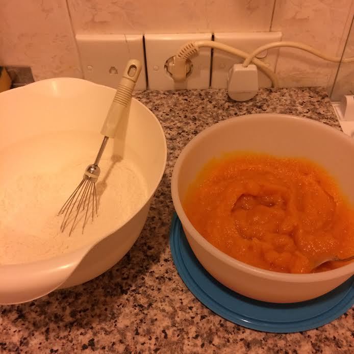 Панкейки (Pumpkin pancakes)