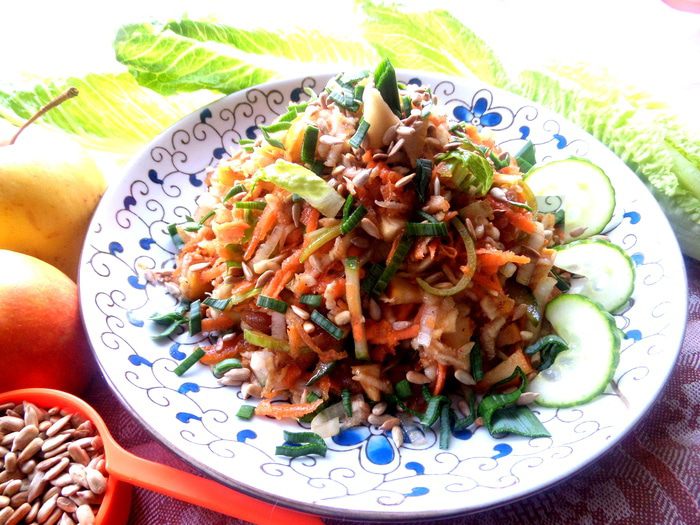 Салат с семечками &amp;quot;Интрига&amp;quot;