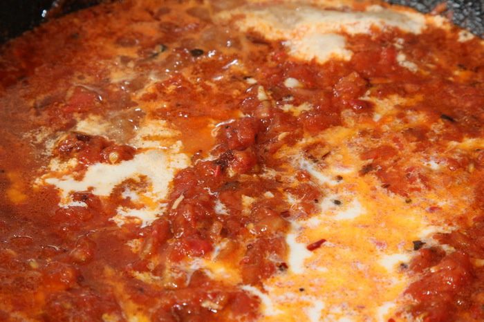 Тефтельки с мятой и баклажаном