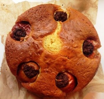 Пирог из целых яблок &amp;quot;Яблочки с шоколадом&amp;quot;