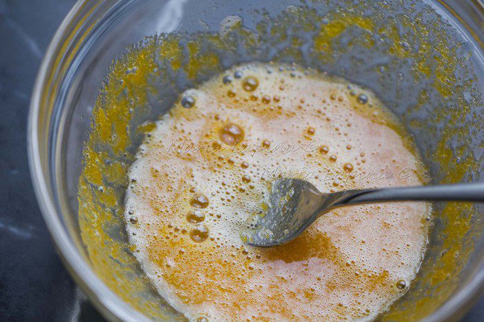 Апельсиновый тирамису с мятным сиропом